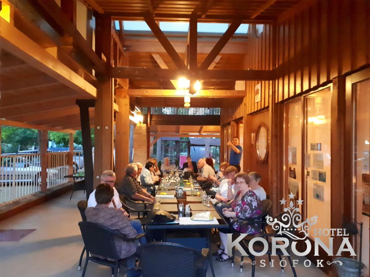 Hotel Korona Siófok Exteriér fotografie